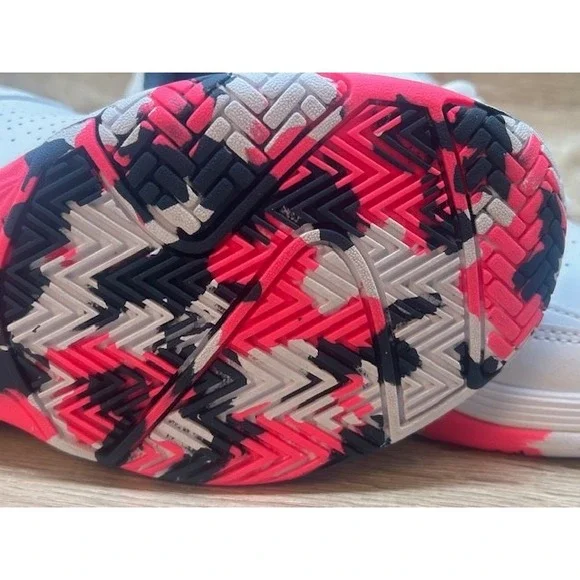 K-Swiss Kids Court Express 2 Tennis Shoes White/Stargazer/Neon - Big Kid Size 6 - Picture 9 of 13